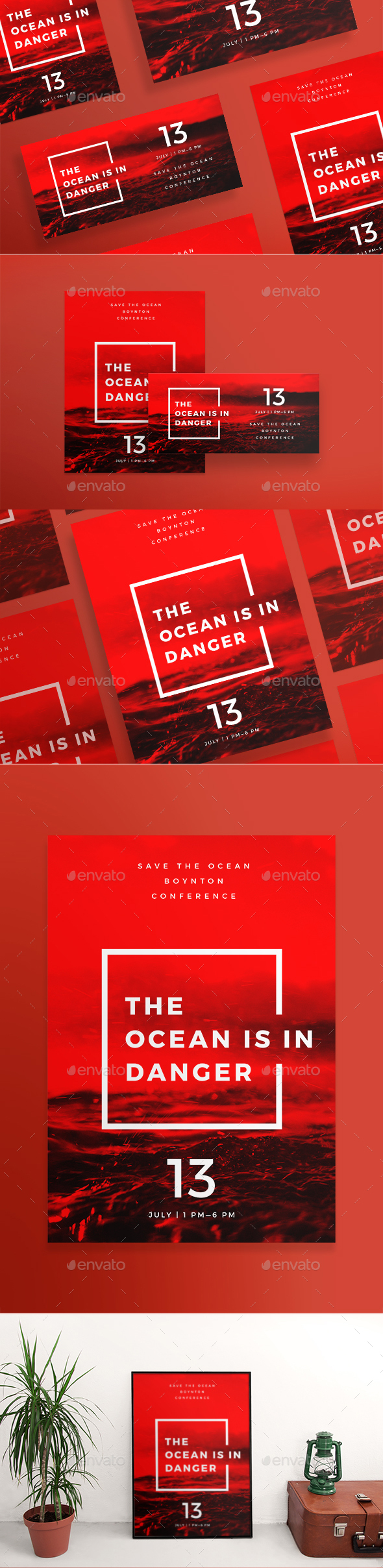 Ocean in Danger Flyers - Miscellaneous Events