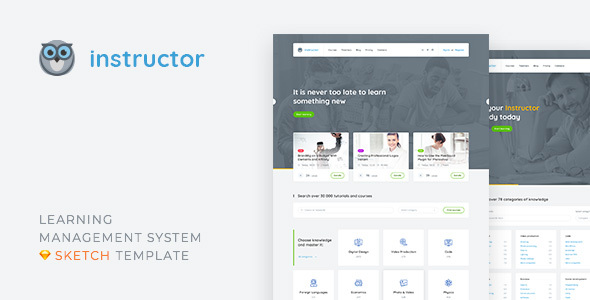 Instructor - Learning - ThemeForest 21330540