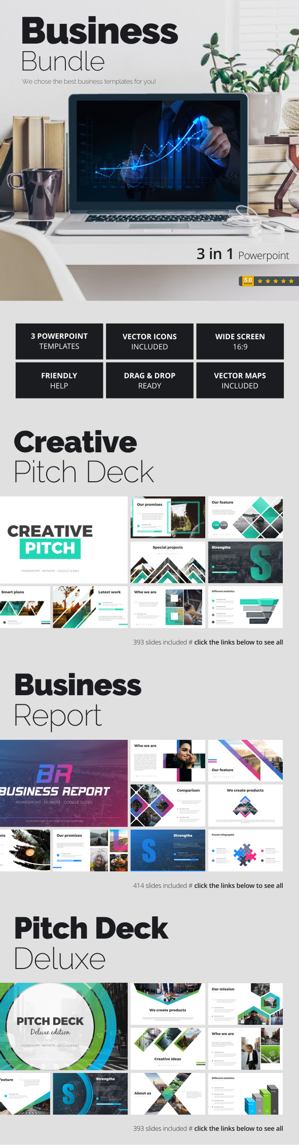 Business Bundle - Business PowerPoint Templates