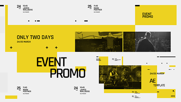 Event Promo Typography - VideoHive 21330762