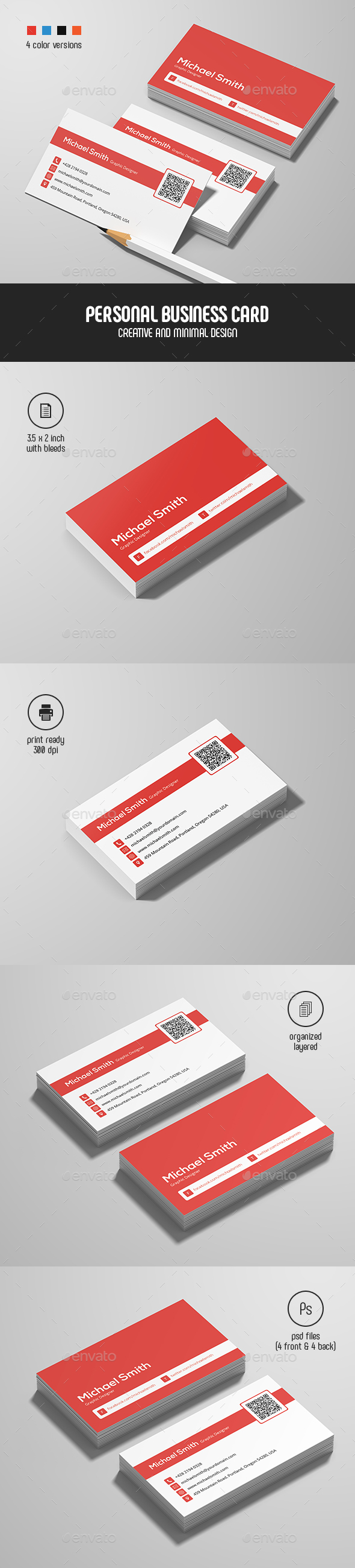 Personal Business Card - Creative Business Cards