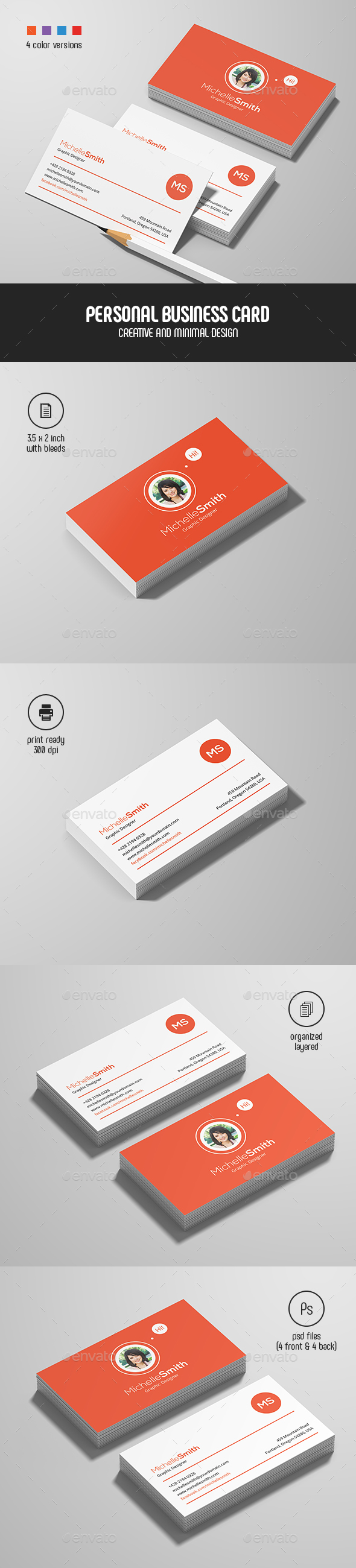 Personal Business Card - Creative Business Cards
