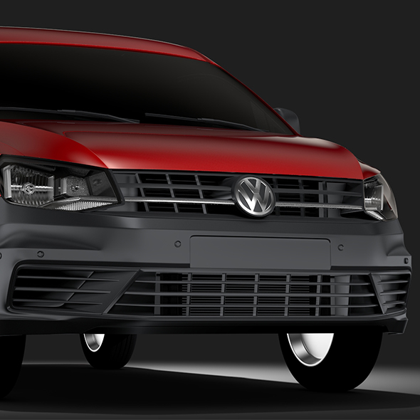 Volkswagen Caddy Panel - 3Docean 21332837