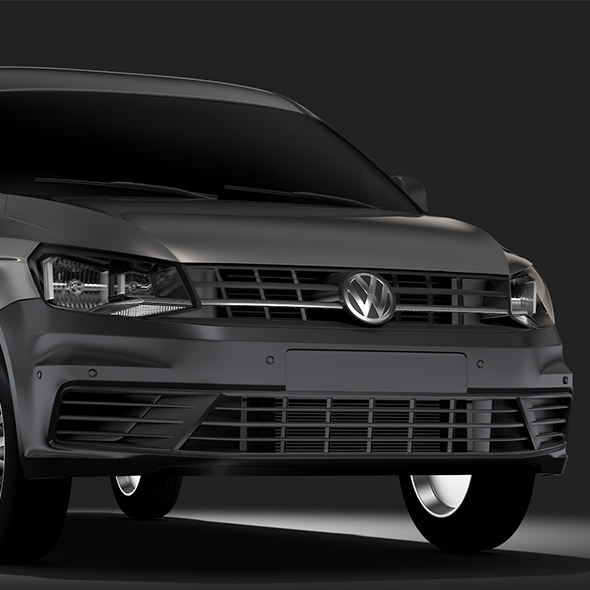 Volkswagen Caddy Panel - 3Docean 21332849