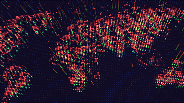 Worldmap Loop Background by idimair | VideoHive