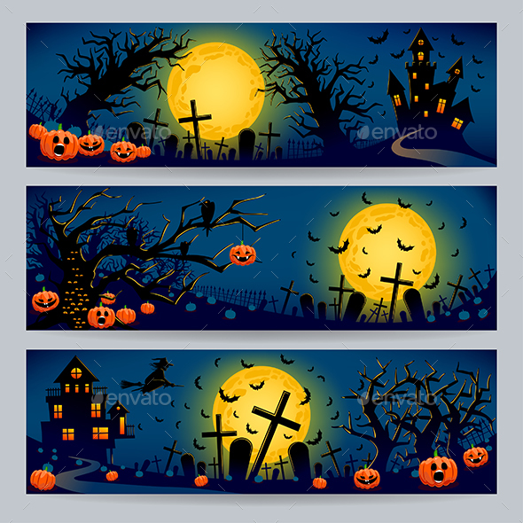Halloween Banners - Halloween Seasons/Holidays