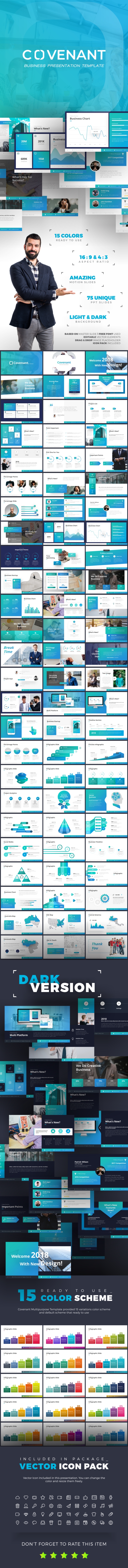 Covenant Business Presentation - Business PowerPoint Templates