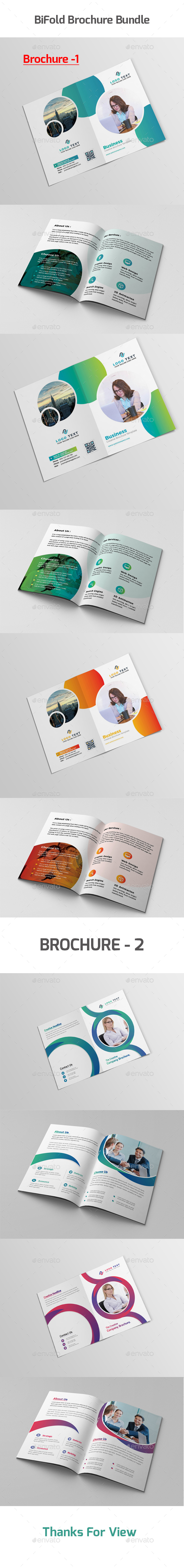 Bifold Brochure Bundle - Corporate Brochures