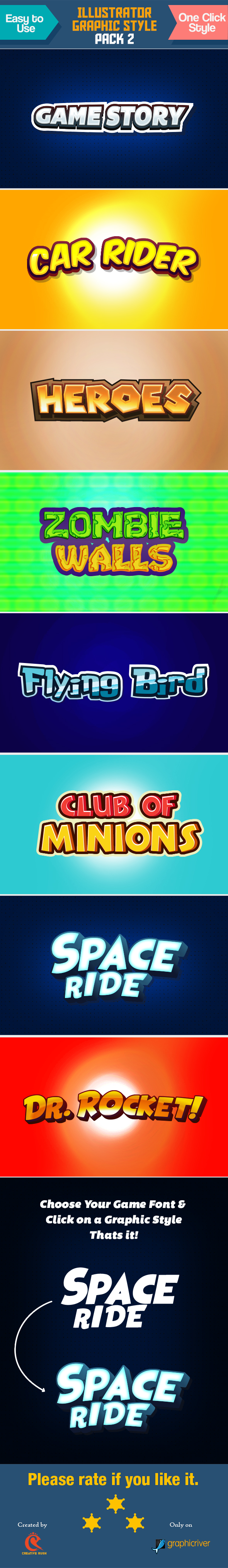 Game Graphic Style - Styles Illustrator