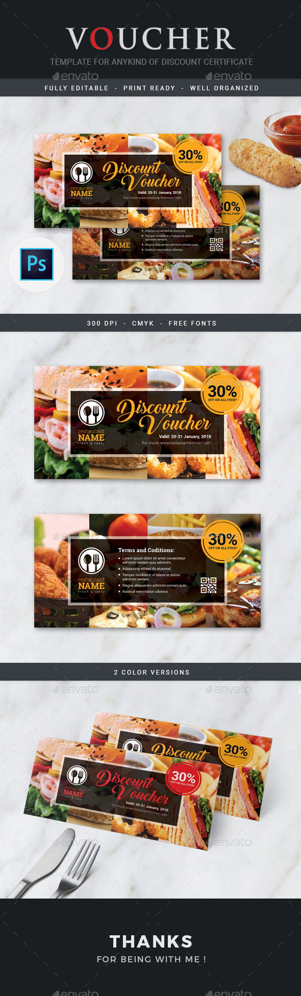 Discount Voucher - Loyalty Cards Cards & Invites