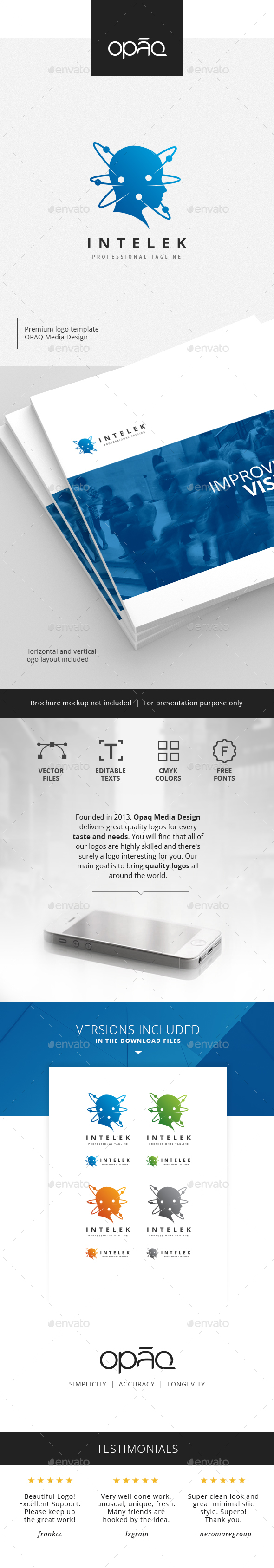 Artificial Intelligence Logo - Humans Logo Templates