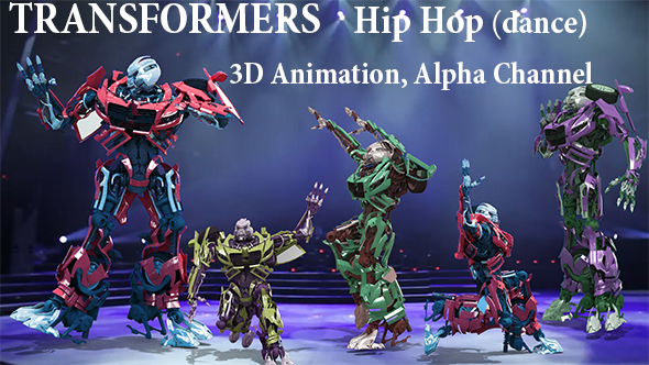 Dancing Transformers Hip Hop