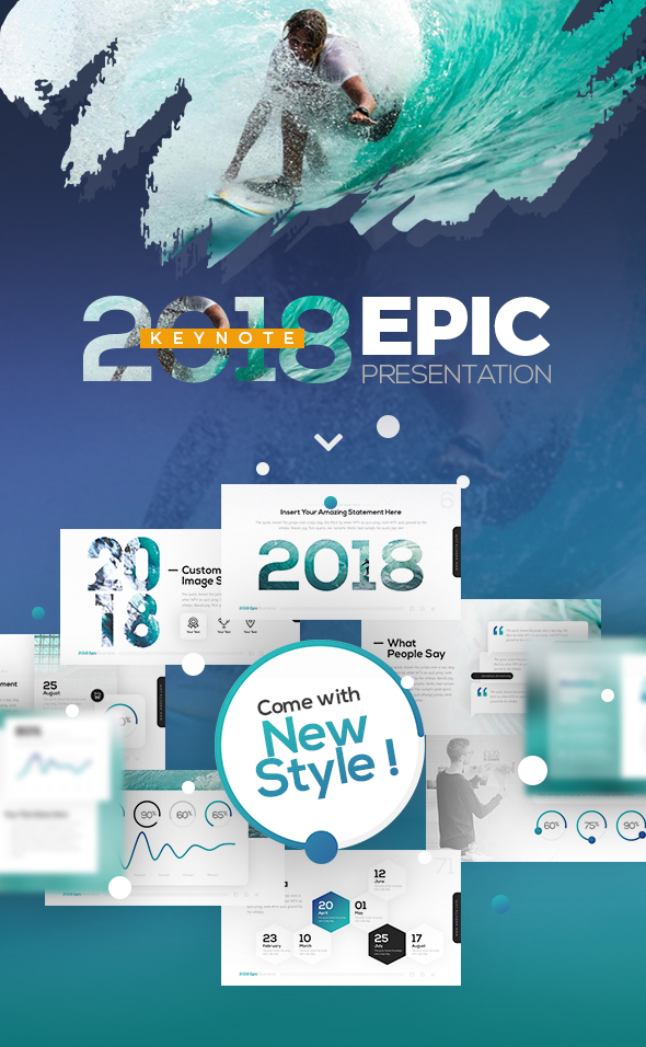 2018 Epic Keynote Presentation - Keynote Templates Presentation Templates
