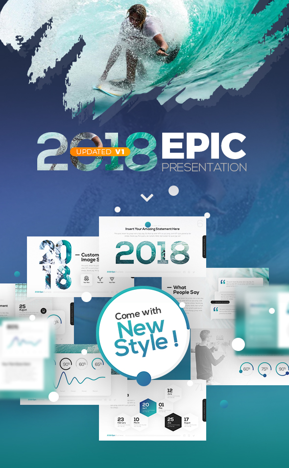 2018 Epic Presentation Template - Business PowerPoint Templates