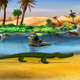 Little Crocodile Runs - VideoHive Item for Sale