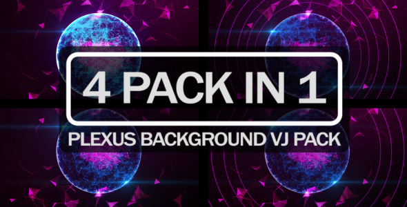 Plexus Background VJ Pack