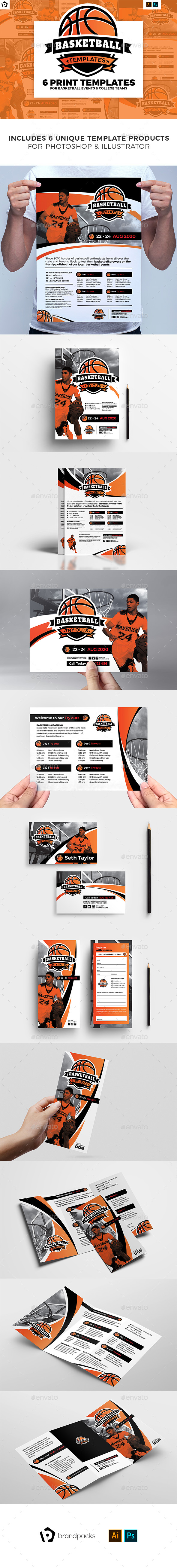 Basketball Templates Bundle - Sports Events