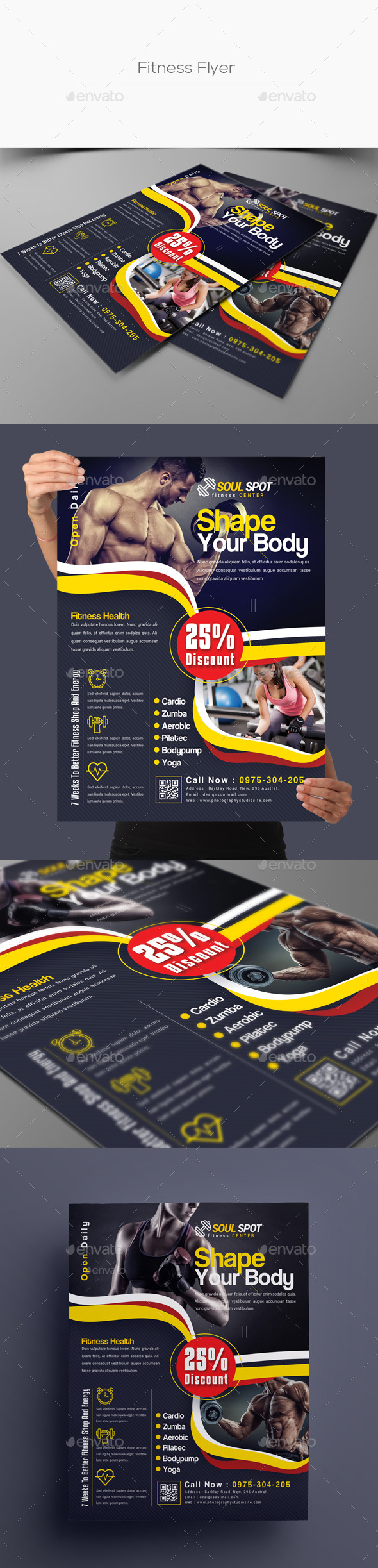 Fitness Flyer - Sports Events