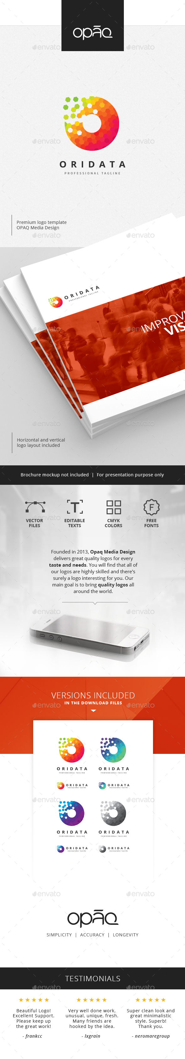 Circular Data Technologies Logo - Abstract Logo Templates