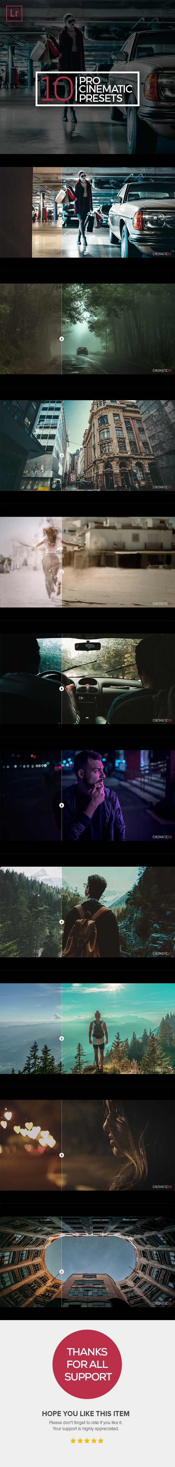 Pro Cinematic - Cinematic Lightroom Presets