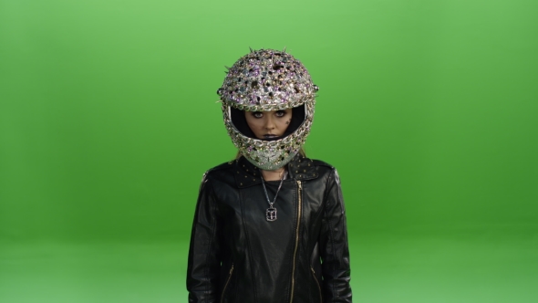 Sexy Biker Woman alt