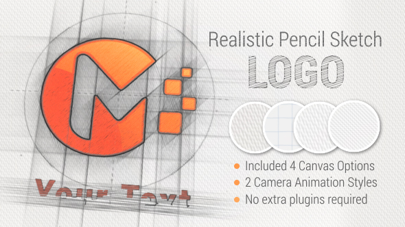 Pencil Sketch Logo