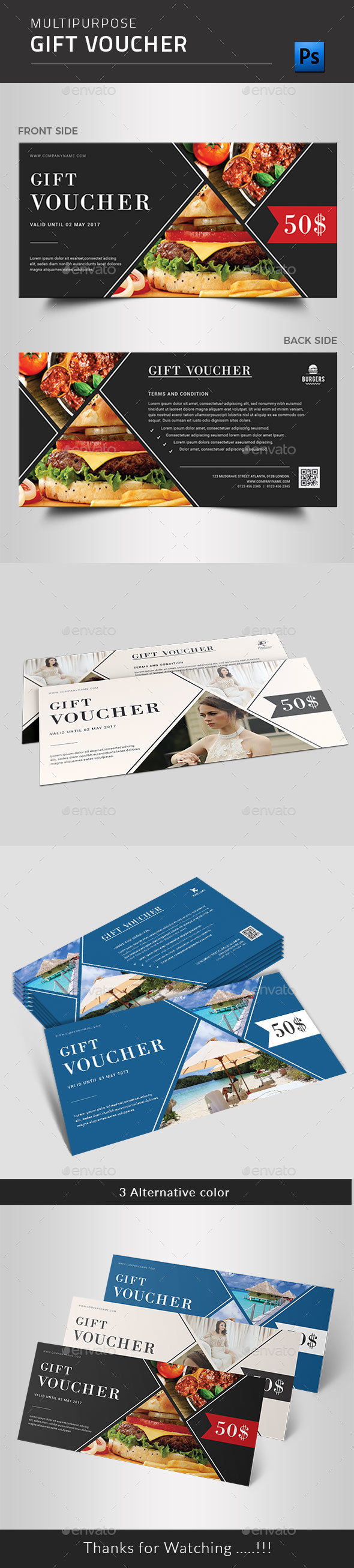 Gift Voucher - Loyalty Cards Cards & Invites