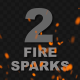 Flying Fire Sparks - VideoHive Item for Sale