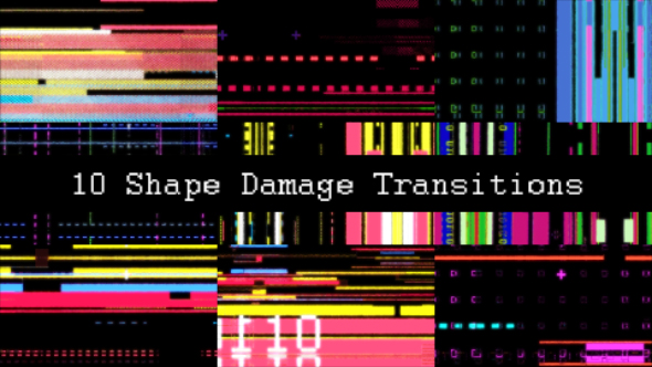 10 Shape Damage Transitions