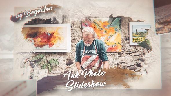 Ink Photo Slideshow - VideoHive 21349541