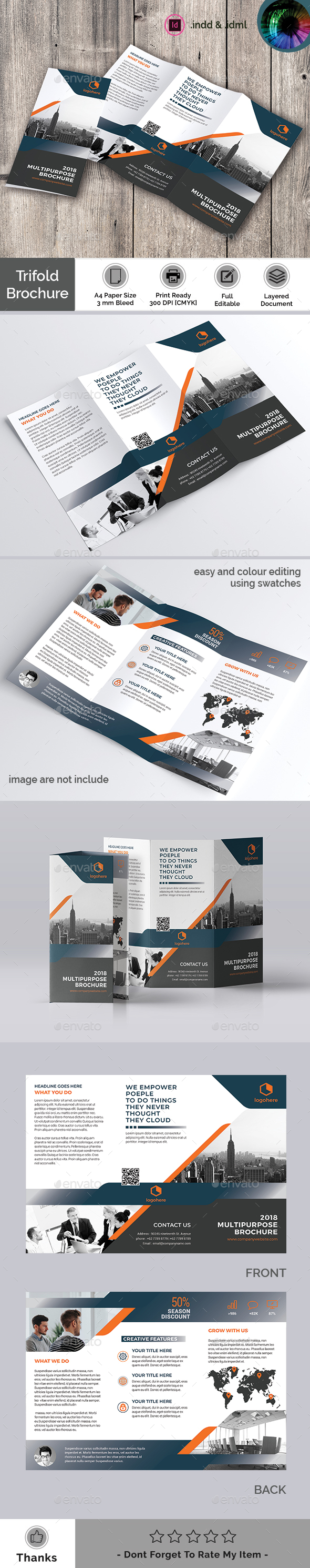 Trifold Brochure - Corporate Brochures