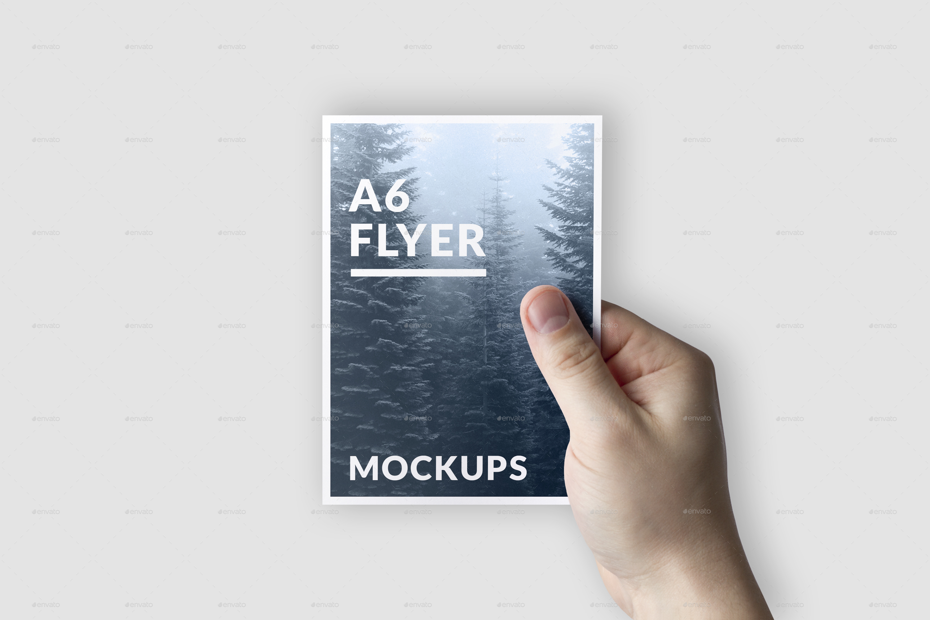 Download A6 Flyer Mockups by MintMockups | GraphicRiver
