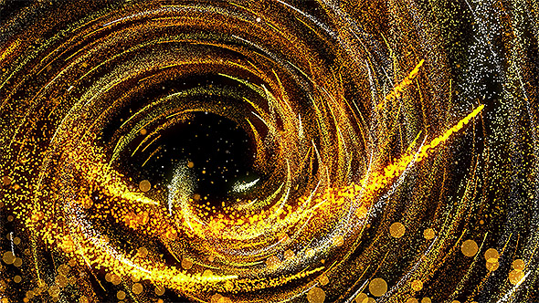 Gold Particle Background alt