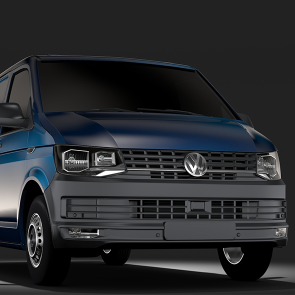 Volkswagen Transporter Van - 3Docean 21352942