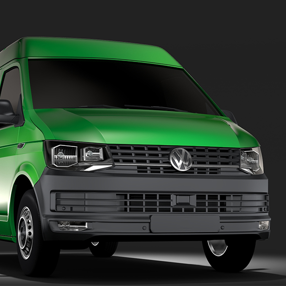 Volkswagen Transporter Van - 3Docean 21352946
