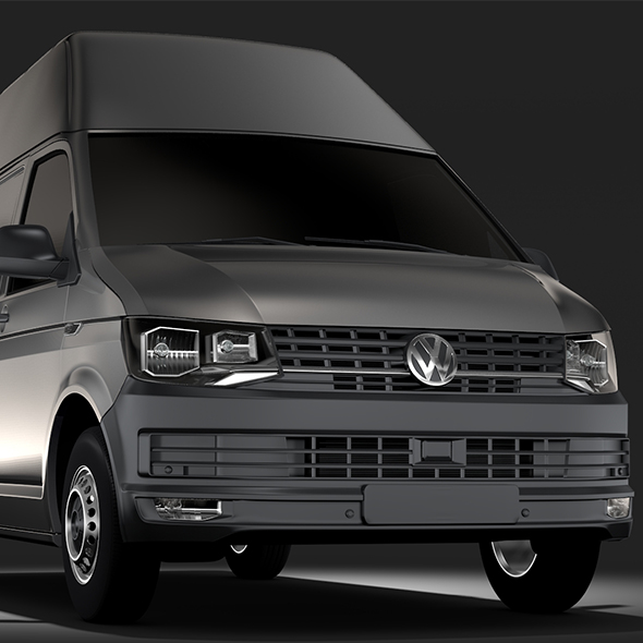 Volkswagen Transporter Van - 3Docean 21352951