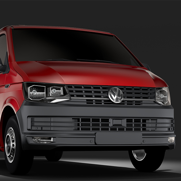 Volkswagen Transporter Van - 3Docean 21352953