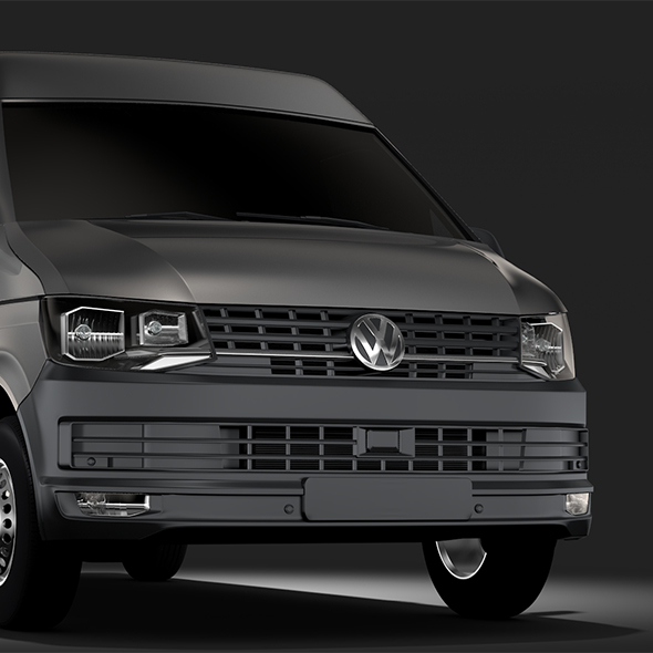 Volkswagen Transporter Van - 3Docean 21352954