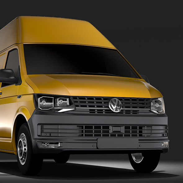 Volkswagen Transporter Van - 3Docean 21352955