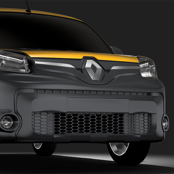Renault Kangoo Van - 3Docean 21352966