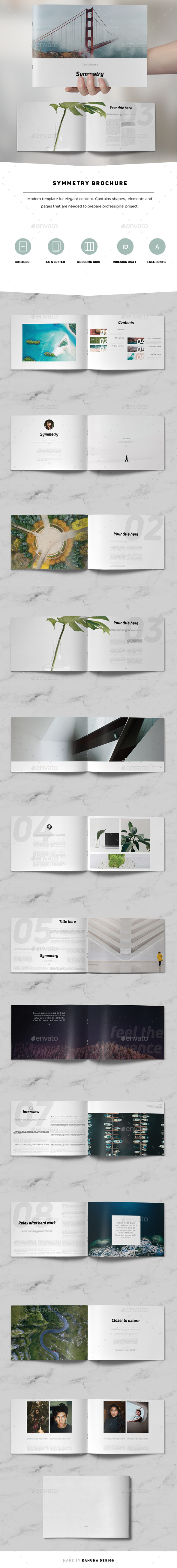 Symmetry Minimal Brochure - Corporate Brochures