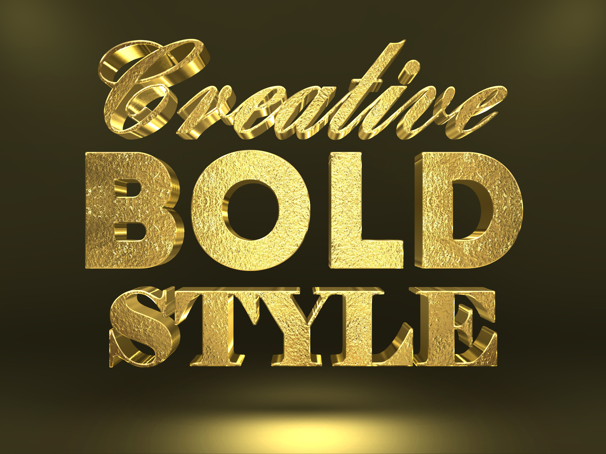 Create An Easy Realistic Gold Text Effect In Photoshop Photoshop Text ...