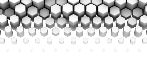 Hexagons Form A Wave alt