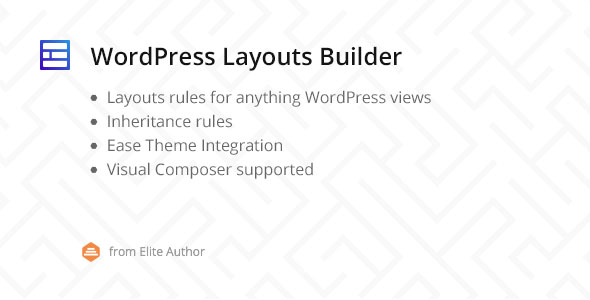 WordPress Layouts Builder - CodeCanyon 20968348