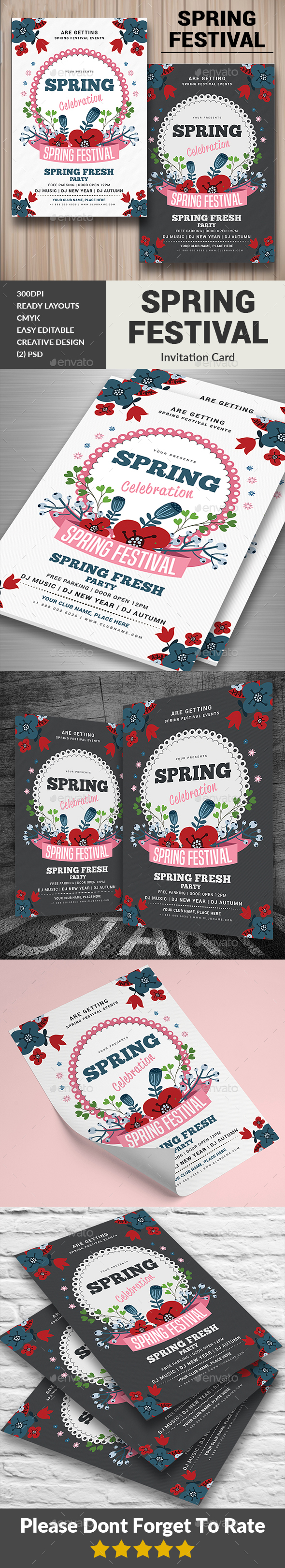 Spring Festival Flyer - Events Flyers