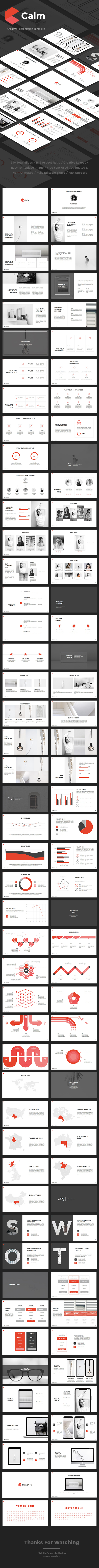 Calm Google Slides - Google Slides Presentation Templates