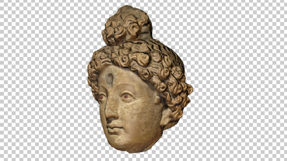 Ancient Head Statue alt