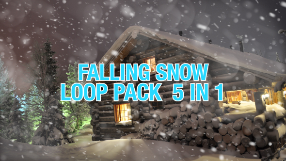 Falling Snow Pack 5 in 1