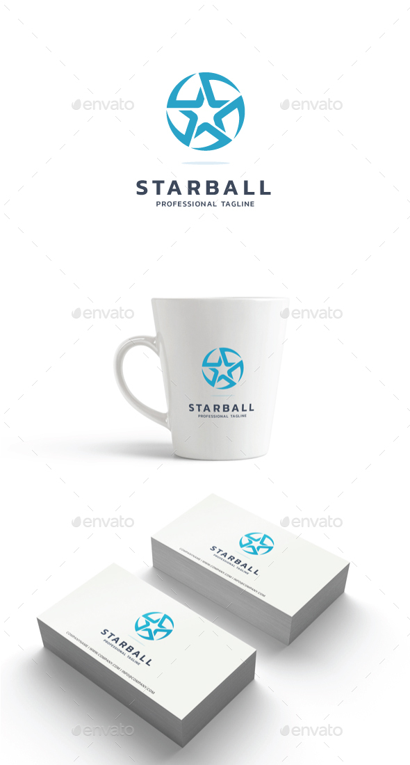 Star Ball Logo - Abstract Logo Templates