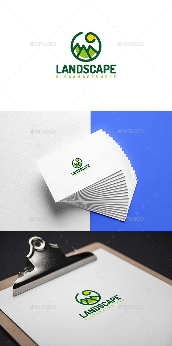 Landscape Logo - Nature Logo Templates